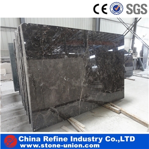 Hubei Dark Emperador Marble Slabs & Tiles For Sale