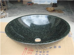 Indian Green Marble Bathroom Kitchen Washing Sinks