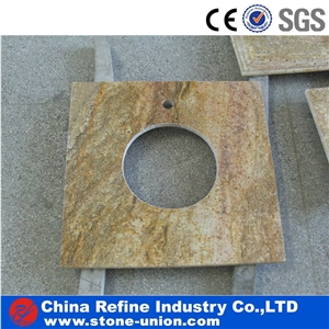 Indian Royal Imperial Golden Granite Counter Tops