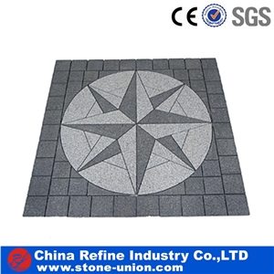 Light & Dark Grey Granite Paver Stone,Cobblestone