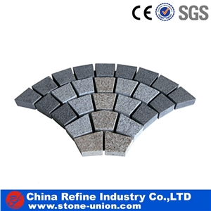 Light & Dark Grey Granite Paver Stone,Cobblestone