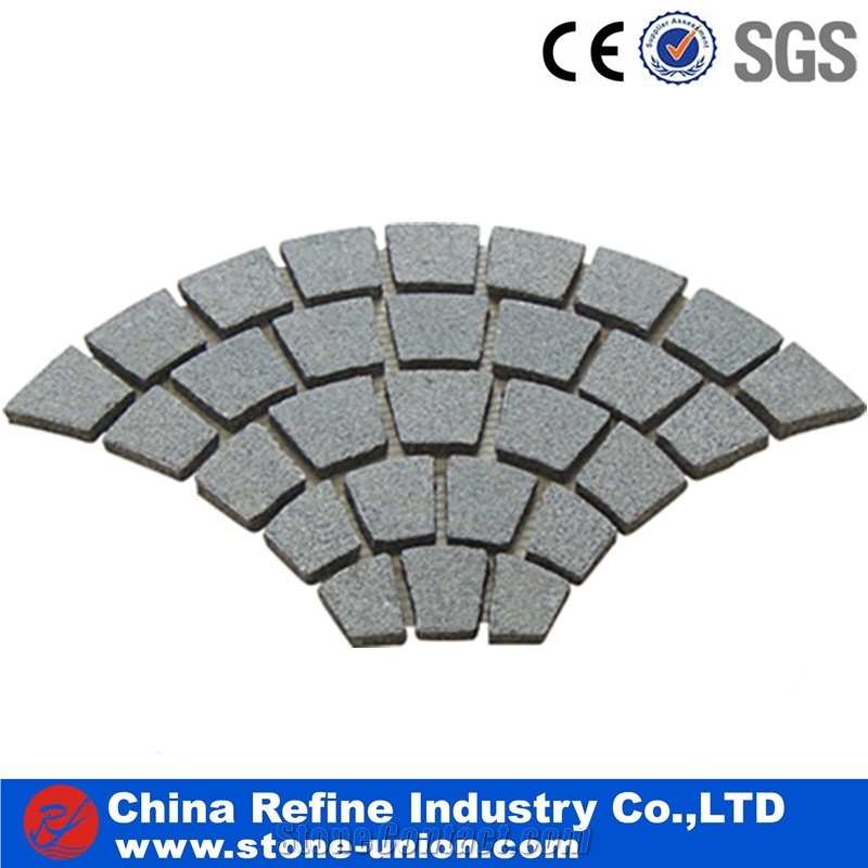 Light & Dark Grey Granite Paver Stone,Cobblestone