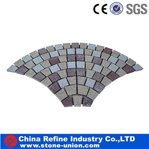 Light & Dark Grey Granite Paver Stone,Cobblestone