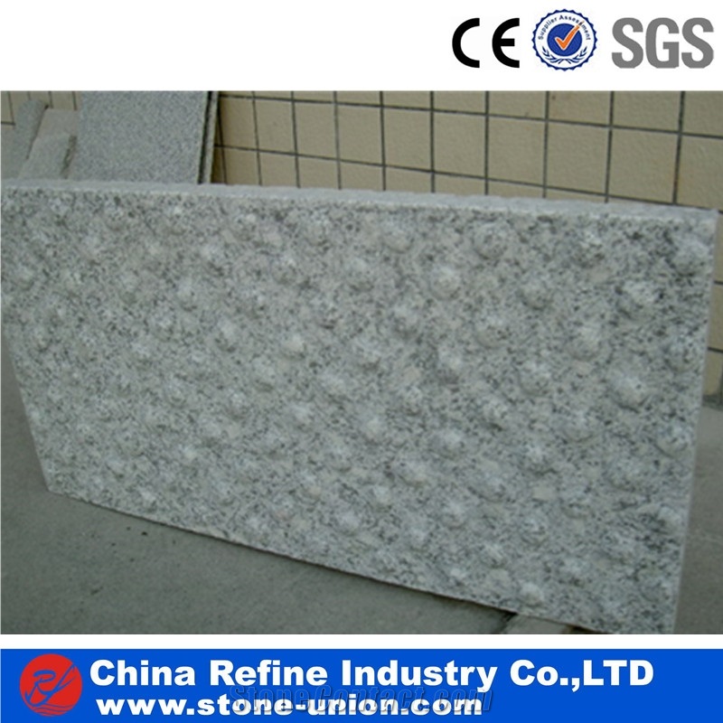 Light Grey Granite Blind Stone Road Paving Stone