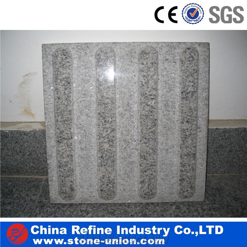 Light Grey Granite Blind Stone Road Paving Stone