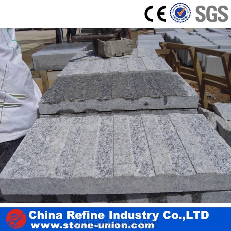 Light Grey Granite Blind Stone Road Paving Stone