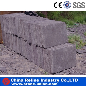 Lilac Purple Natural Stone Roofing Covering Tiles