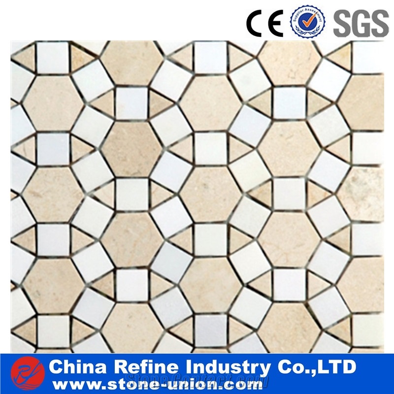 Low Price Mosaic Marble Onyx Jade Green Floor Tiles
