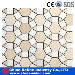 Low Price Mosaic Marble Onyx Jade Green Floor Tiles