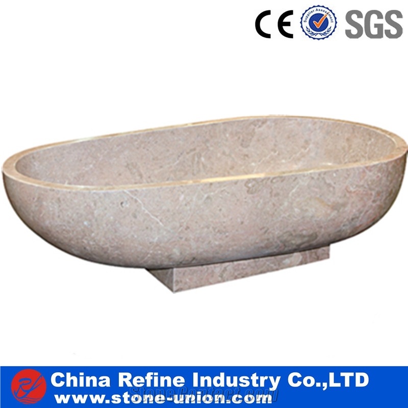 Luxury Freestanding Stone Resin Bathroom Bath Tub