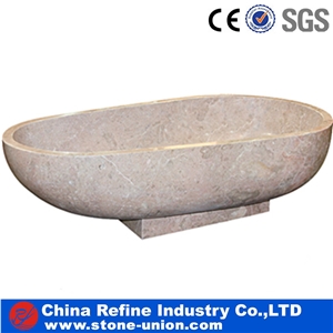 Luxury Freestanding Stone Resin Bathroom Bath Tub