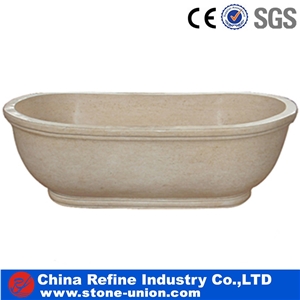 Luxury Freestanding Stone Resin Bathroom Bath Tub