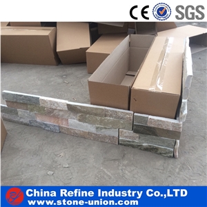 Mixed Color Slate Culture Stone Wall Cladding