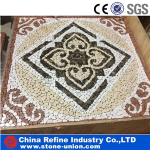 Beige Mosaic Tile Arabesque Mosaic Backsplash Tiles