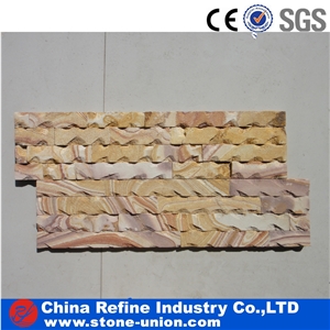 Multi Color Sandstone Veneer,Stacked Sandstone