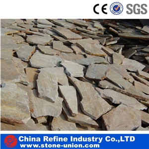 Multicolor Exterior Small Random Slate Flagstone