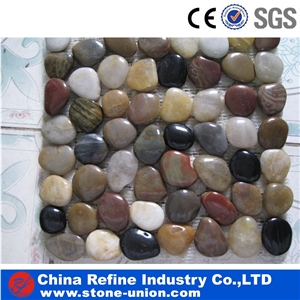 Multicolor Landscaping Polished River Pebbles