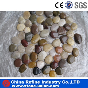Multicolor Landscaping Polished River Pebbles