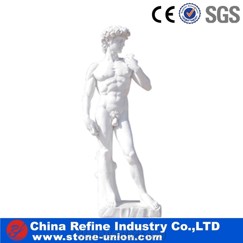 Natural Hand Carved Marble Statue Sculpture Figure
