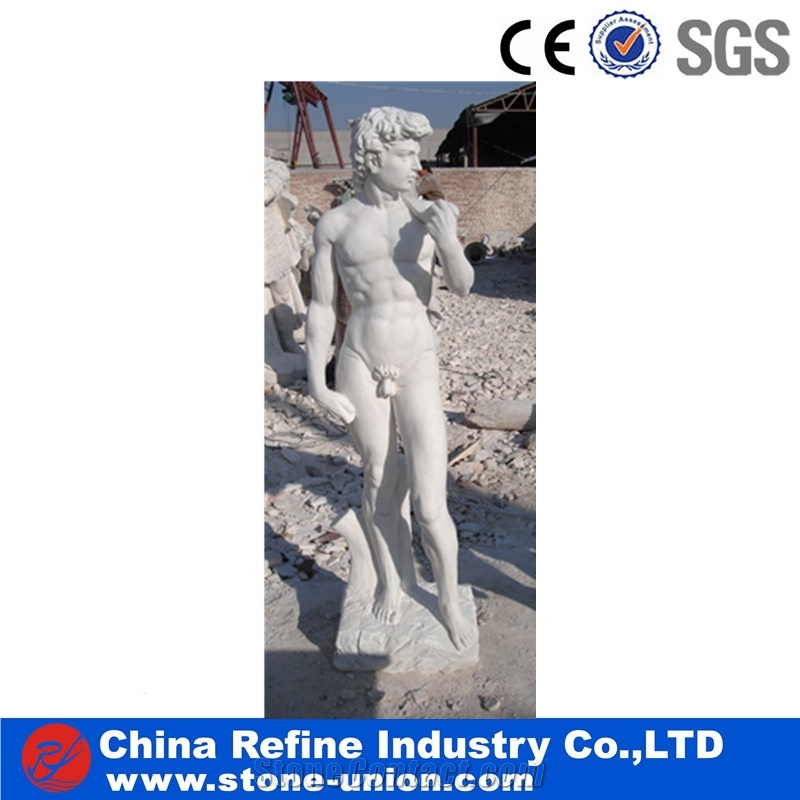 Natural Hand Carved Marble Statue Sculpture Figure