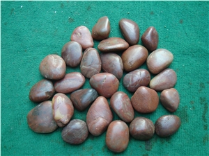 Natural Polished Pebbles, Black River Lock Pebbles