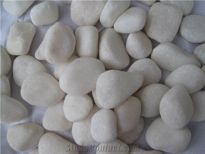 Natural Polished Pebbles, Black River Lock Pebbles