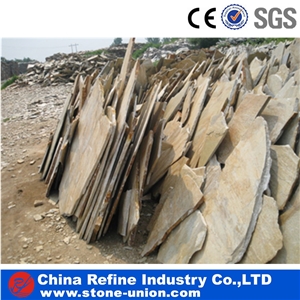 Natural Rusty Walkway Flooring Crazy Paving Stone