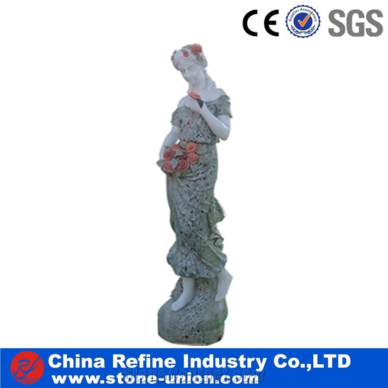 Natural Stone Customized Human Multicolor Stone