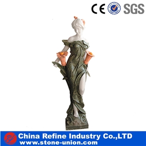 Natural Stone Customized Human Multicolor Stone