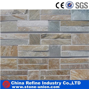 P014 Golden Slate Cultured Stone,Veneer Stone