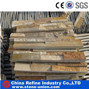 P014 Slate Cultured Stone, Slate Veneers Stacked