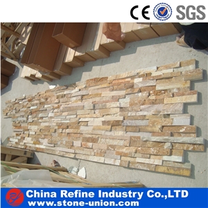 P014 Slate Cultured Stone, Slate Veneers Stacked