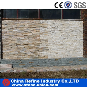 P014 Yellow Slate Culture Stone Veneers