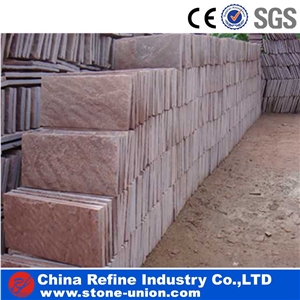 Pink Quartzite Tiles And Flooring Covering Pattern Tile