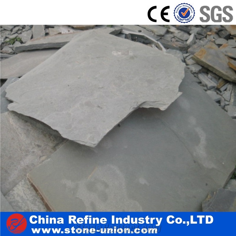 Random Slate Flagstone Paving Flooring Walkway