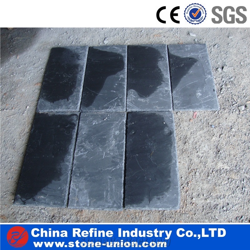 Rectangular Black Slate Roof Tiles,Roof Covering