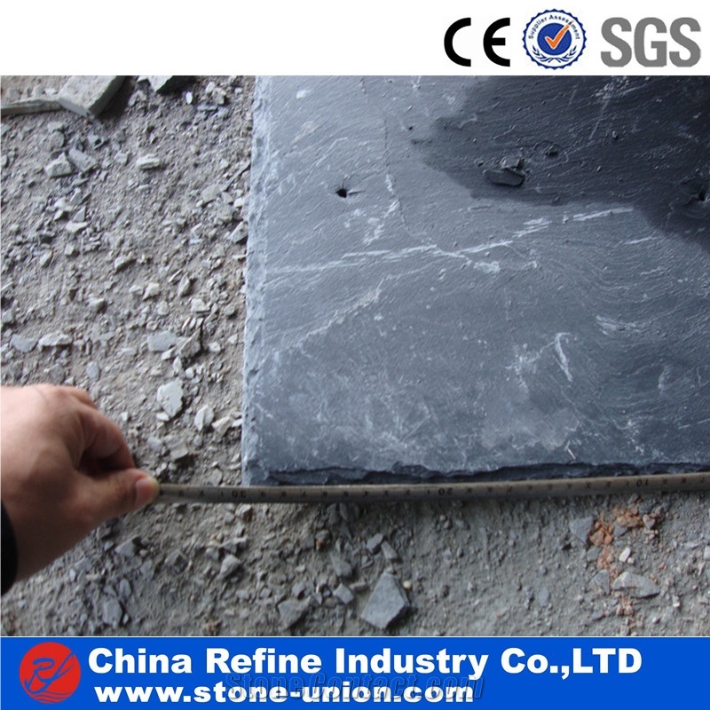 Rectangular Black Slate Roof Tiles,Roof Covering