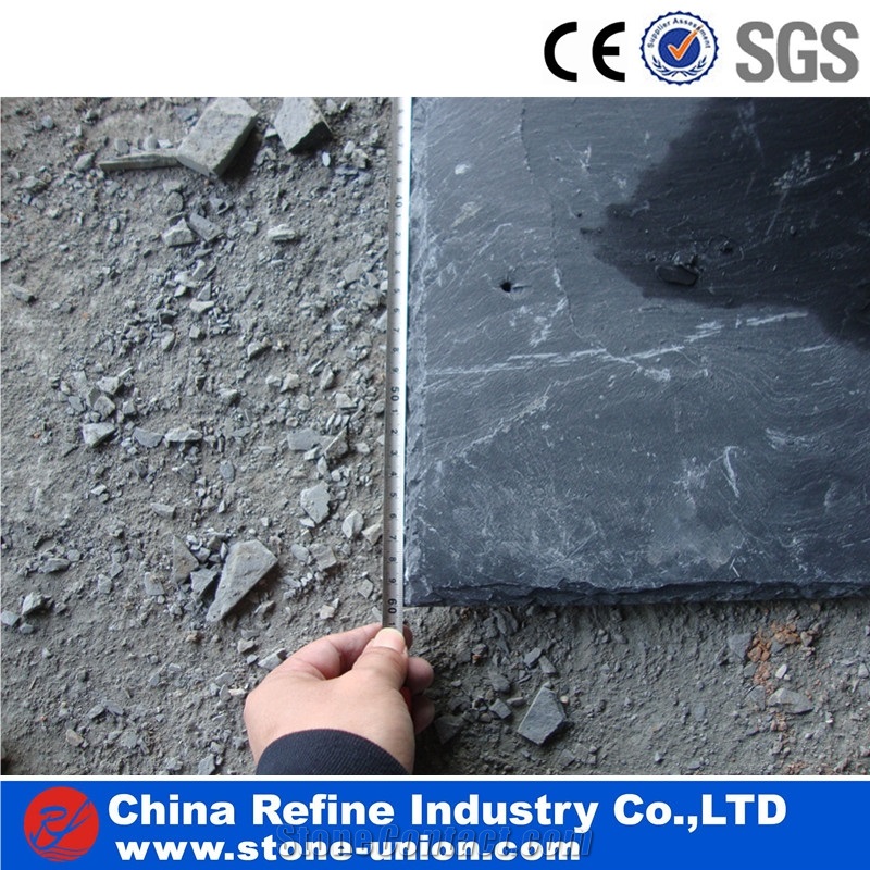 Rectangular Black Slate Roof Tiles,Roof Covering