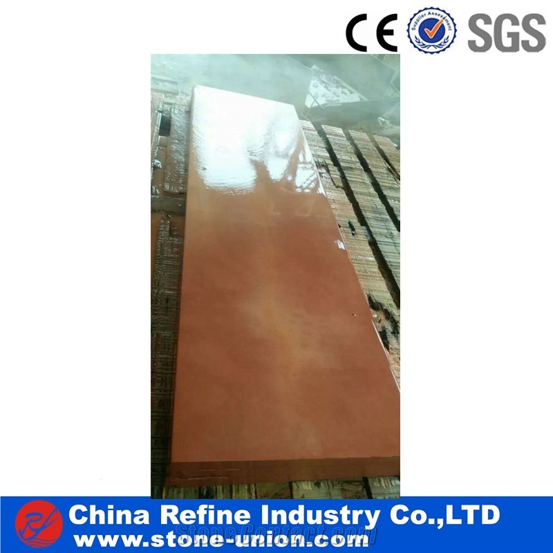 Red Honed Sandstonewall Cladding Covering Paving