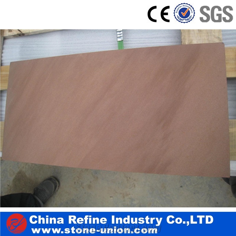 Red Honed Sandstonewall Cladding Covering Paving
