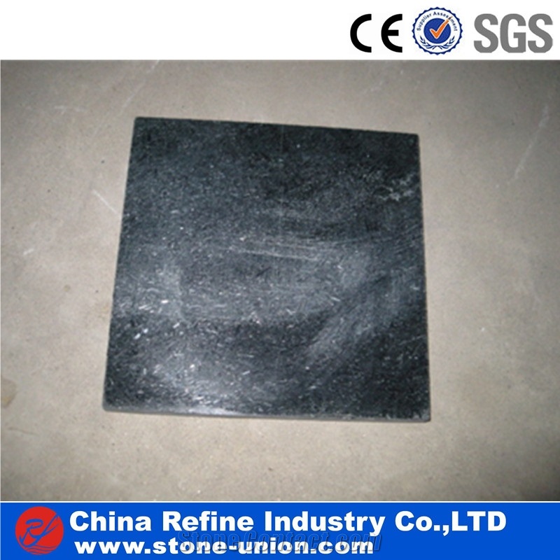 Rough Black Quartzite Wall Panel, Ledge Veneer