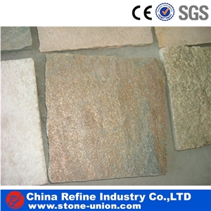 Rusty Brown Quartzite Flamed Cut to Size Paving