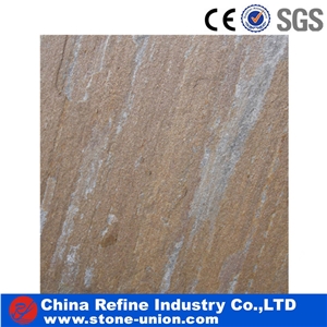 Rusty Brown Quartzite Flamed Cut to Size Paving