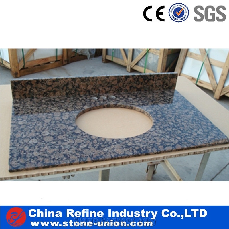 Shanxi Black Granite Prefab Granite Countertops
