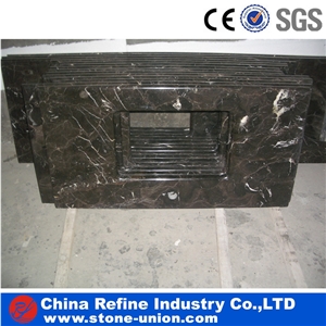Shanxi Black Granite Prefab Granite Countertops