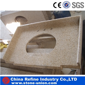 Shanxi Black Granite Prefab Granite Countertops