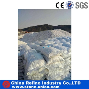 Snow White Pebbles and Gravels/ White Rocks Stone