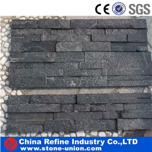Strip Wall Tile Mixed Color Cultured Stone