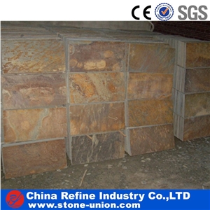 Strip Wall Tile Mixed Color Cultured Stone