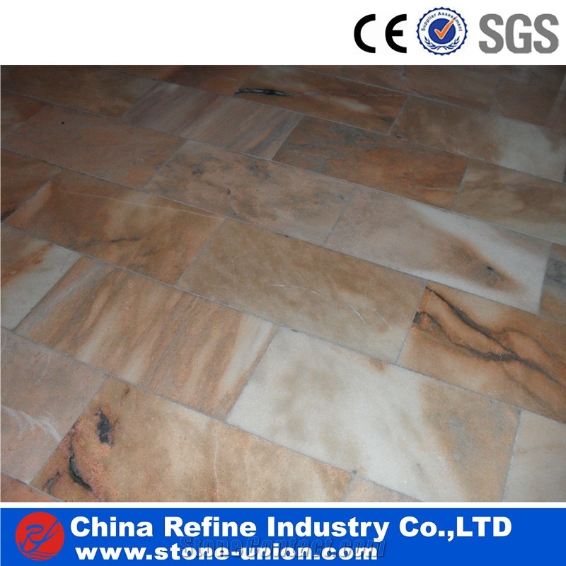 Sunset Glow Red Marble Tiles & Slabs & Skirting